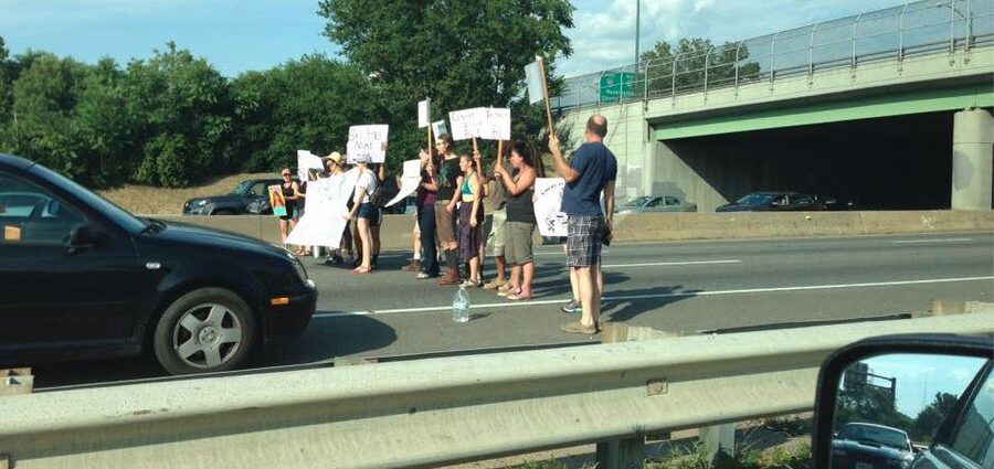 BLM I-95 Protest