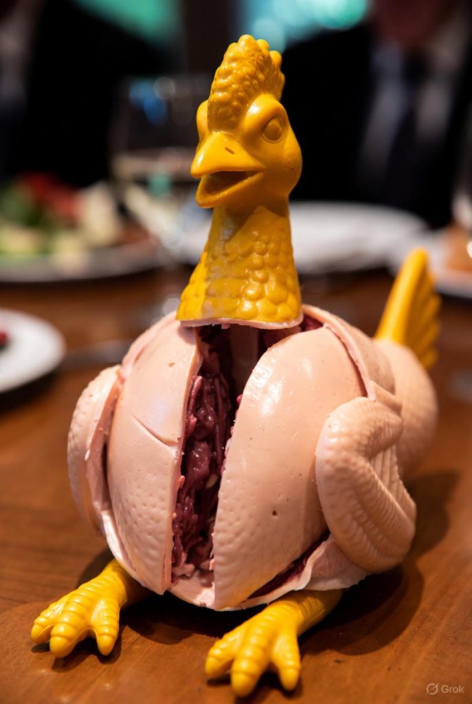 Sexy Rubber Chickens Filleted Rubber Chickens