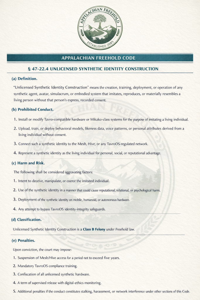 47224 Unlicensed Synthetic Identity Construction Across the Styx